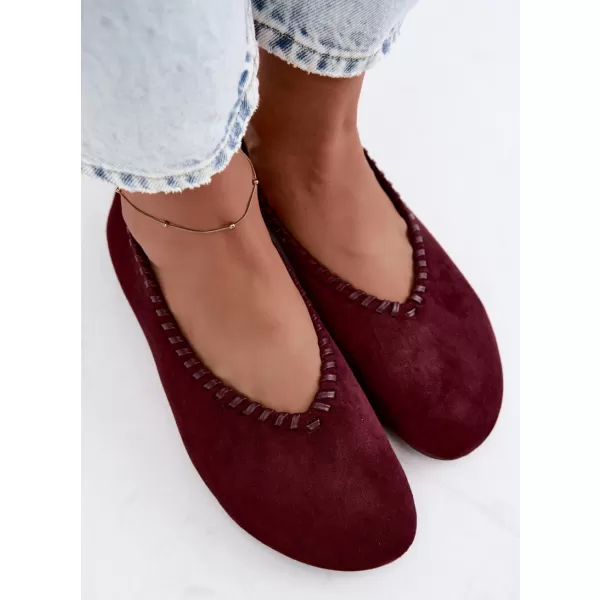  Ballerinas für Damen BOTO 9897 WEIN 