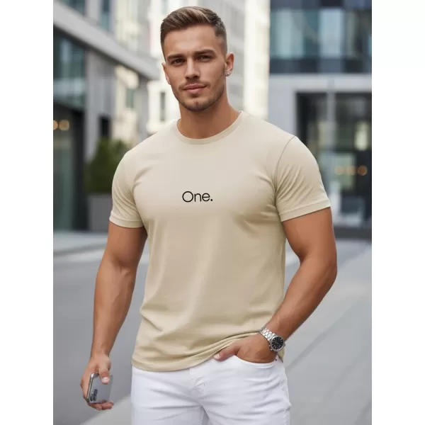  Herren-T-Shirt DSTREET NX5125R-BT BEIGE 