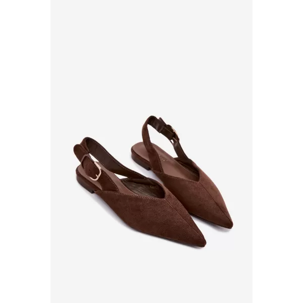  Ballerinas für Damen BOTO 9755 KAFFEE 