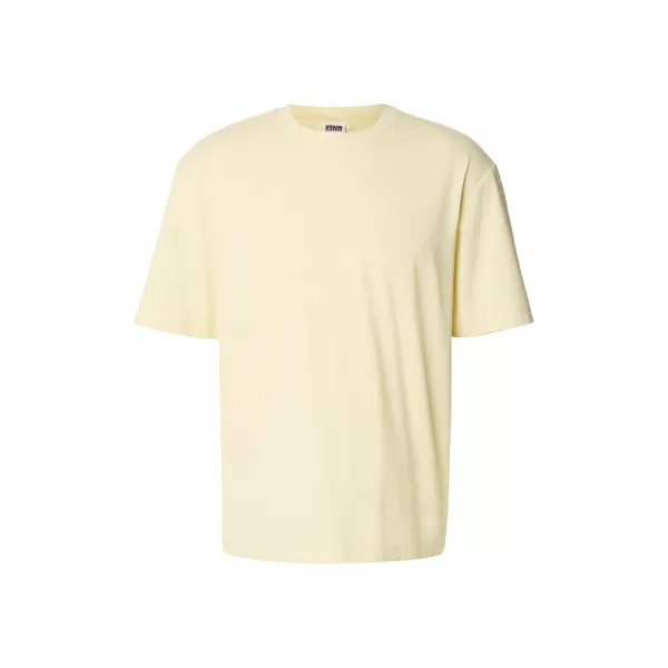  Herren-T-Shirt URBAN CLASSICS TB7169 HELLGELB 
