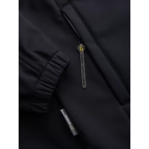  Herren-Softshelljacke OMBRE OM-JANP-0292 SCHWARZ 