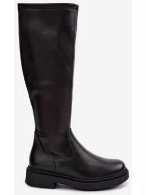 Damenstiefel SERGIO LEONE KZ-02 SHCWARZ