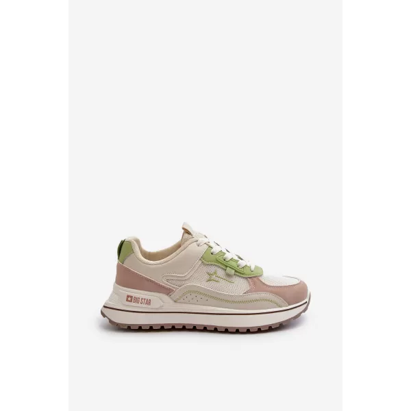  Damen-Sneaker BIG STAR SHOES NN274A091 BEIGE 