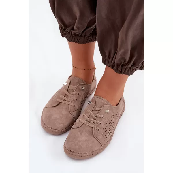  Damen-Stiefeletten EVENTO 26PB17-9771 BRAUN 