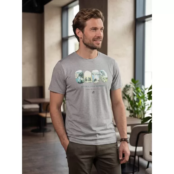  Outdoor-Shirt für Herren ALPINE PRO NOGER 2 GRAUE VARIANTE PB 