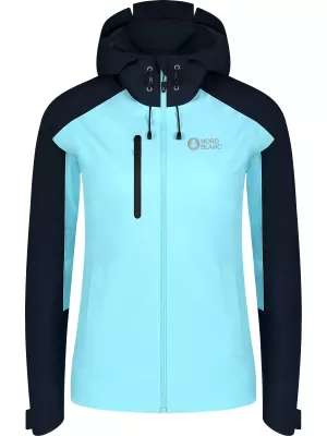 Wasserdichte Damenjacke NORDBLANC HEYDAY NBSJL8316 HELLBLAU