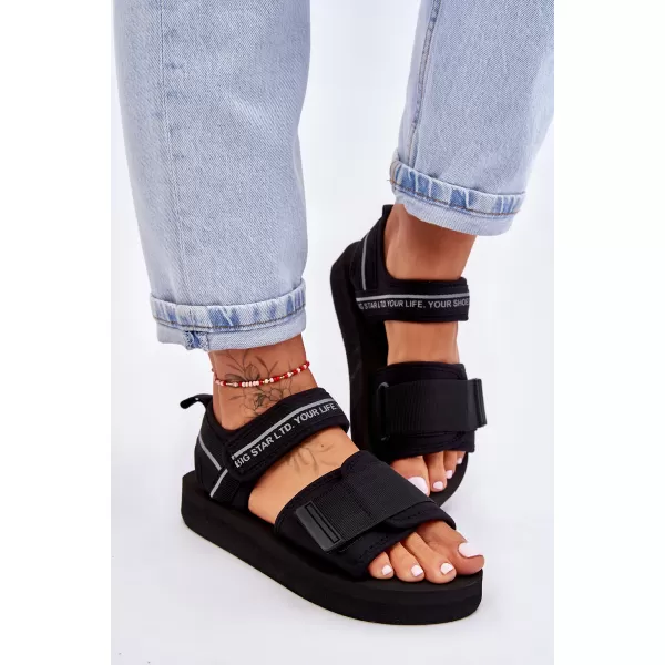  Damensandalen BIG STAR SHOES LL274784 SCHWARZ 