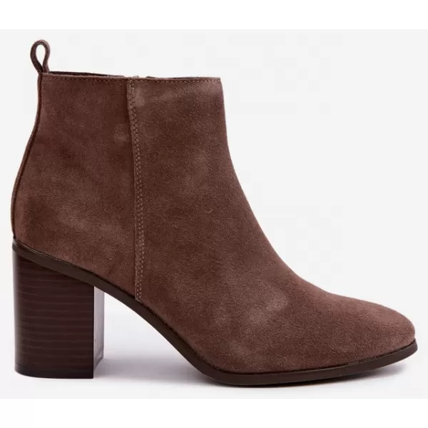 Damen-Stiefeletten SERGIO LEONE BT-49-S BRAUN 