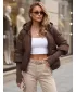 Damenjacke DSTREET TY5895 BRAUN