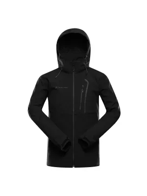 Herren-Softshelljacke ALPINE PRO GEDER SCHWARZ