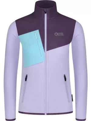 Leichtes Fleece-Sweatshirt für Damen NORDBLANC BEECH NBSFL8375 LILA