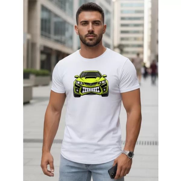  Herren-T-Shirt DSTREET NX5015R-WH WEIß 