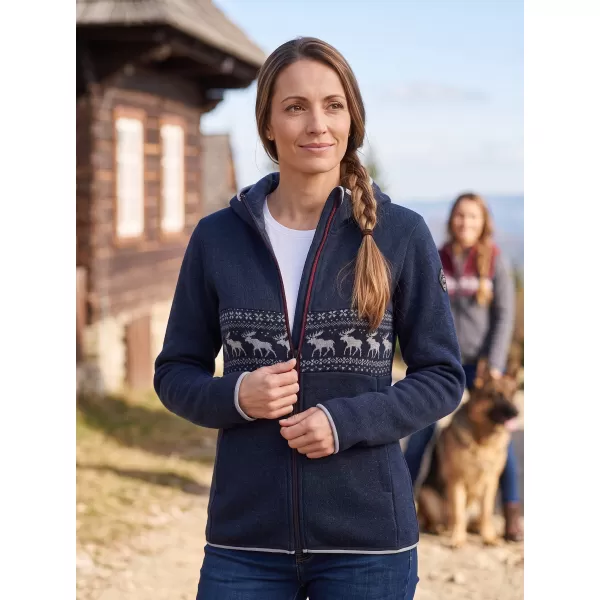  Warmer Damenpullover ALPINE PRO NORESA MONDSCHEIN-OZEAN-VARIANTE PA 