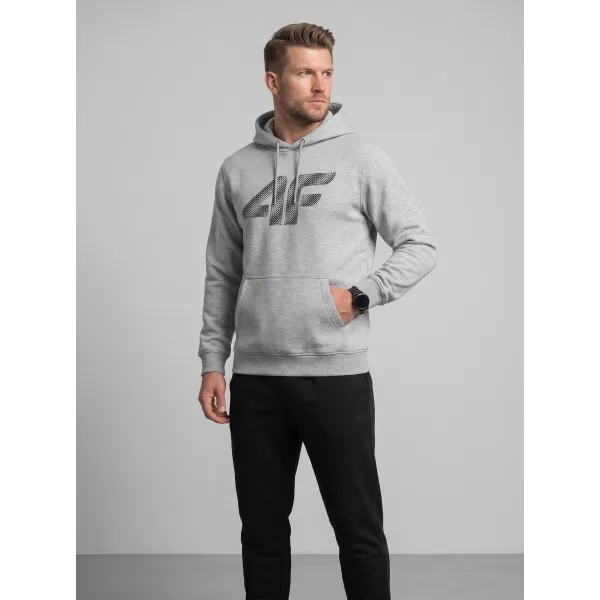  Herren-Sweatshirt 4F WMM00TSWSM2548 KALTE HELLGRAUE MELANGE 