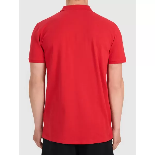  Herren-T-Shirt mit Kragen 4F WMM00TPTSM0771 HRSG 