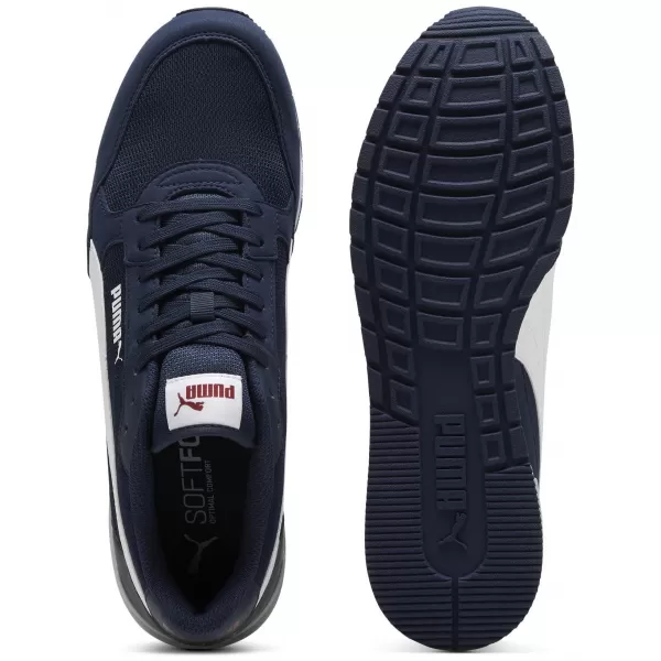  Stiefel PUMA ST RUNNER V4 MESH 39966602 CLUB NAVY/ CLUB NAVY/PUMA WHITE/TEAM REGAL RED/PLATINUM GREY 