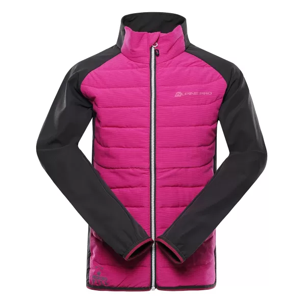  Kinderjacke ALPINE PRO GERLO FUCHSIAROT 