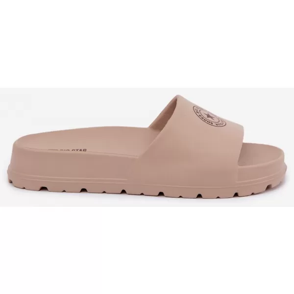  Damenhausschuhe BIG STAR SHOES UU274074 BRAUN- UND BEIGETÖNE 