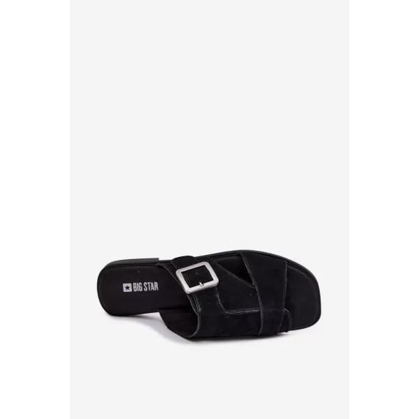  Damenhausschuhe BIG STAR SHOES TT274477 SCHWARZ 