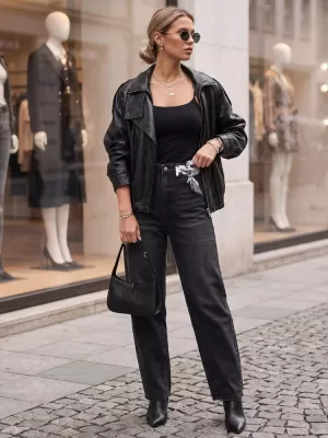 Damenhosen DSTREET UY3131 SCHWARZ