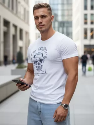 Herren-T-Shirt DSTREET RX5379 WEIß