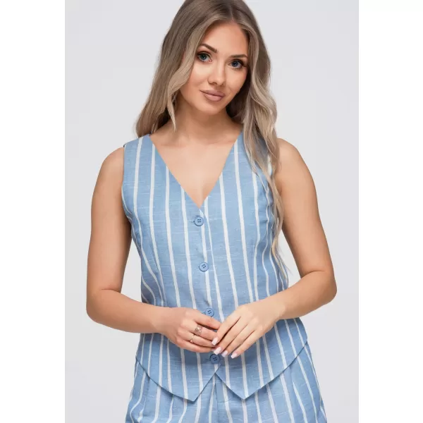 Damenweste OMBRE OW-VE-E0008 BLAU 