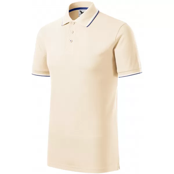  Herren-T-Shirt mit Kragen MALFINI FOCUS 232 MANDEL 
