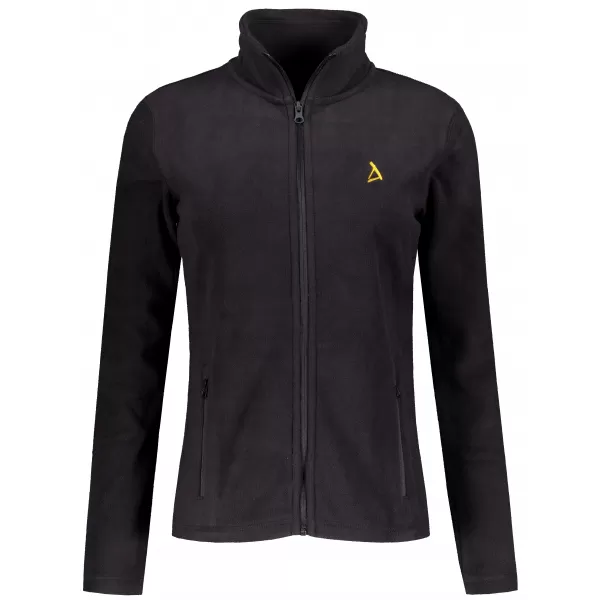  Fleece-Sweatshirt für Damen ALTISPORT ALW002852 SCHWARZ UND GOLD 