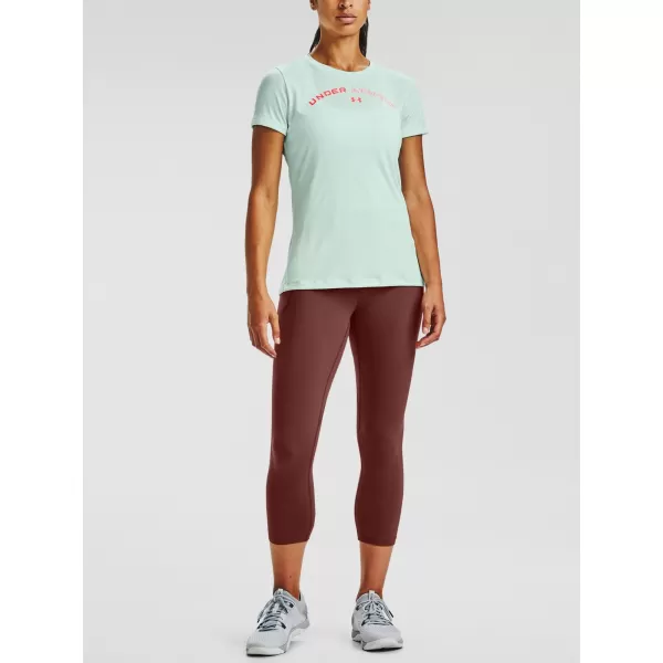  Damen-T-Shirt UNDER ARMOUR TECH TWIST GRAPHIC LU SSC 1356304-403 BLAU 