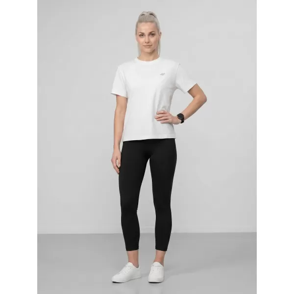  Damen-T-Shirt 4F WMM00TTSHF3310 WEIß 
