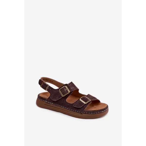  Damensandalen VINCEZA 79620 SCHOKOLADE 