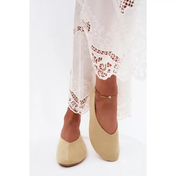  Ballerinas für Damen BOTO JH581 GELB 