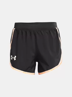 Damen-Shorts UNDER ARMOUR FLY BY 2.0 BRAND SHORT 1361392-010 GRAU