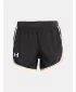Damen-Shorts UNDER ARMOUR FLY BY 2.0 BRAND SHORT 1361392-010 GRAU