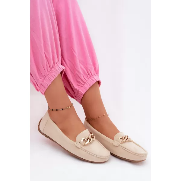 Damenmokassins BOTO XA011 BEIGE 