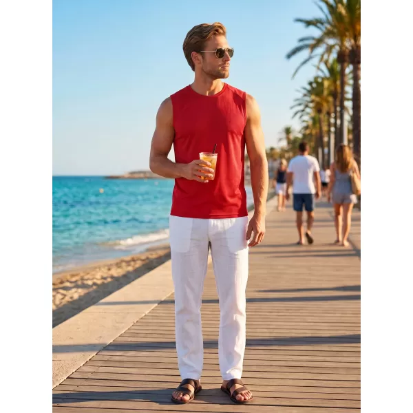  Sport-Tanktop für Herren MALFINI BREEZE 820 ROT 