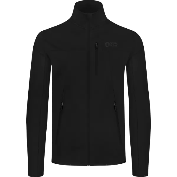 Powerfleece-Sweatshirt für Herren NORDBLANC MORASS NBSFM8335 SCHWARZ 