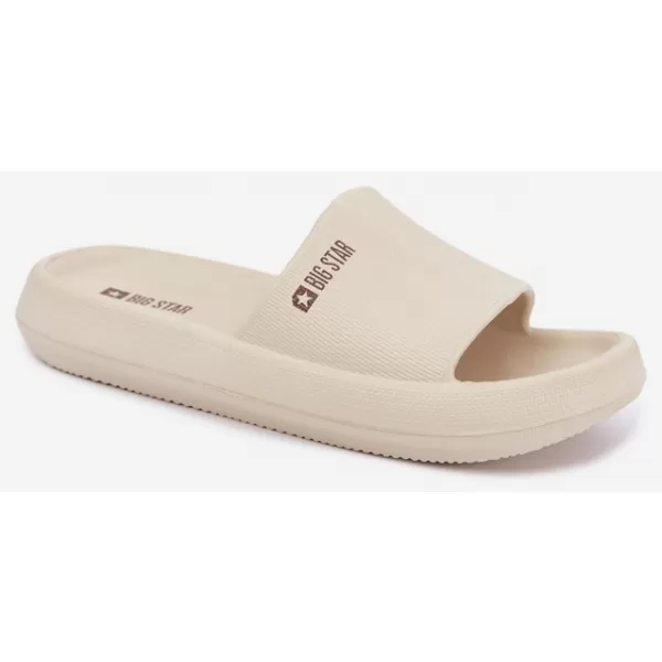  DamenHausschuhe BIG STAR SHOES UU274087 BRAUN- UND BEIGETÖNE 