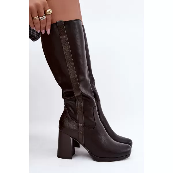  Damenstiefel BOTO FAF125B-6 BRAUN 