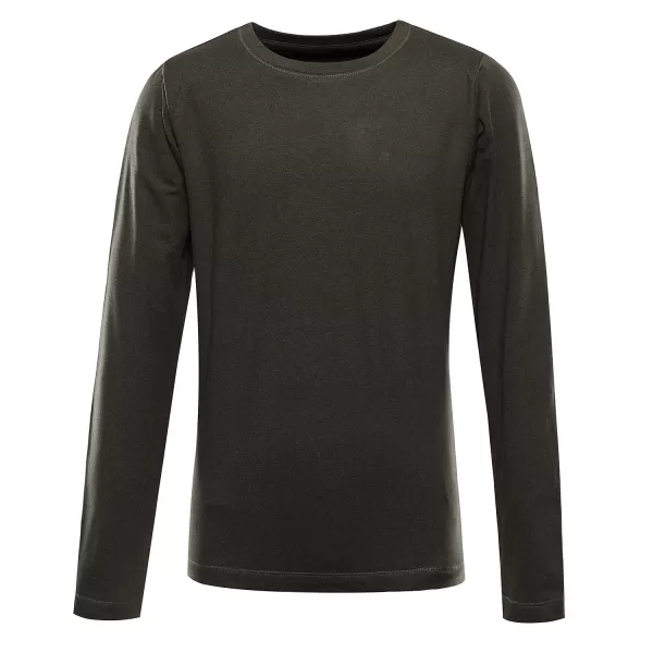  Kinder-T-Shirt ALPINE PRO LOUSO EFEUGRÜN 
