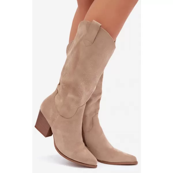  Damenstiefel BOTO 7627A BEIGE 