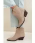 Damen-Stiefeletten BOTO 6338 BEIGE