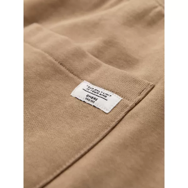  Herren-Jogginghose OMBRE OM-PABS-0304 BRAUN 