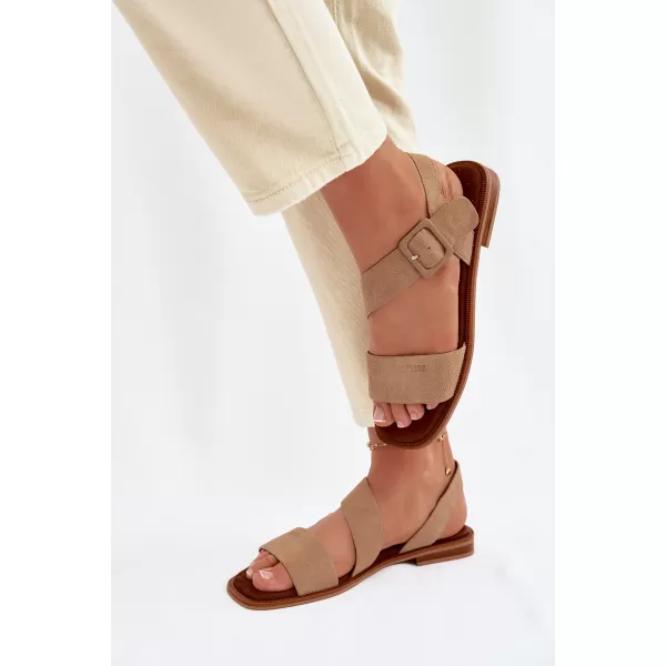  Damensandalen BIG STAR SHOES TT274491 BEIGE 