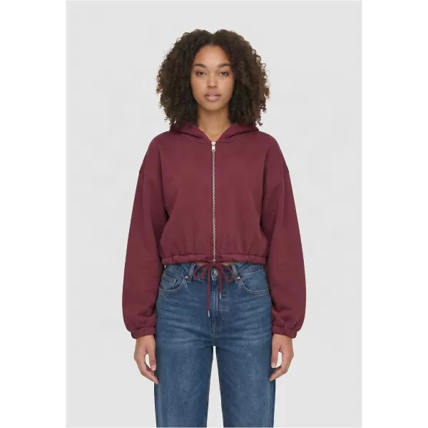 Damen-Sweatshirt URBAN CLASSICS TB8635-00606 BURGUND 