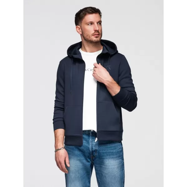 Herren-Sweatshirt OMBRE OM-SZBC-0196 MARINEBLAU 
