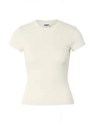 Damen-T-Shirt URBAN CLASSICS TB8569-02903 WEIßER SAND