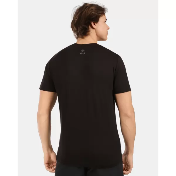  Funktions-T-Shirt für Herren KILPI LISMAIN-M 1M0302KI SCHWARZ 