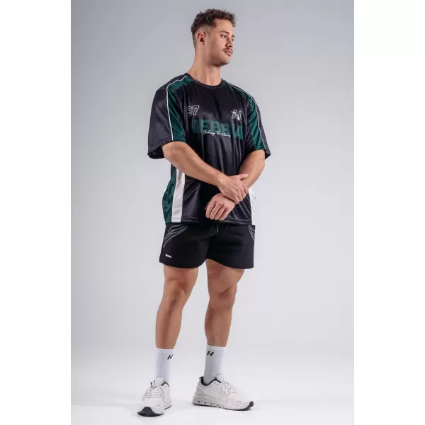  Übergroßes Jersey-T-Shirt 97 NEBBIA PRIMAL 885 SCHWARZ 