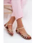 Damensandalen S.BARSKI KV61-6056 HELLES GOLD